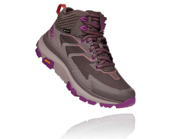 Hoka One One Toa GORE-TEX Womens UK - Purple Walking Shoes - MLHYN8769